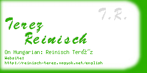 terez reinisch business card